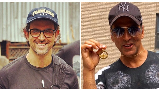 

All is well between Hrithik Roshan and Akshay Kumar. [Photo courtesy: Instagram/<a href="https://www.instagram.com/hrithikroshan/">hrithikroshan</a>(L); Instagram/<a href="https://www.instagram.com/akshaykumar/">akshaykumar</a>(R)]