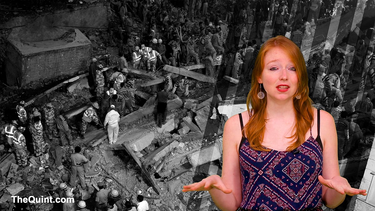 Every year, people are killed when houses built on ecologically fragile zones, collapse or flood. (Image Altered by <b>The Quint</b>)