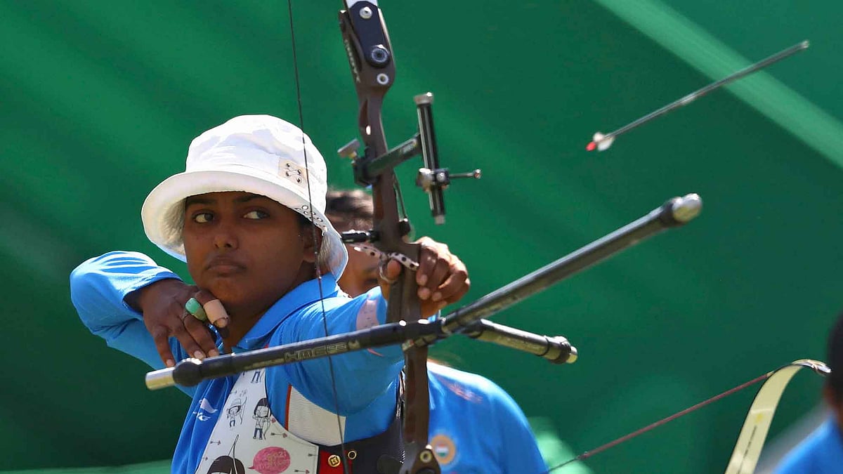 The Indian team of Deepika Kumari, Laxmirani Majhi, Promila Daimary and Ankita Bhakat scored a cumulative total of 1908.