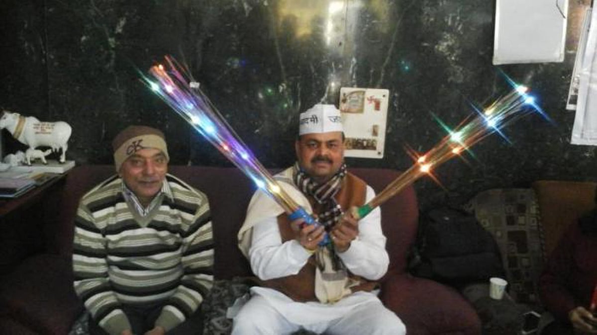 Pawan Sharma, AAP MLA, Adarsh Nagar. (Photo Courtes: Anshul Tiwari)