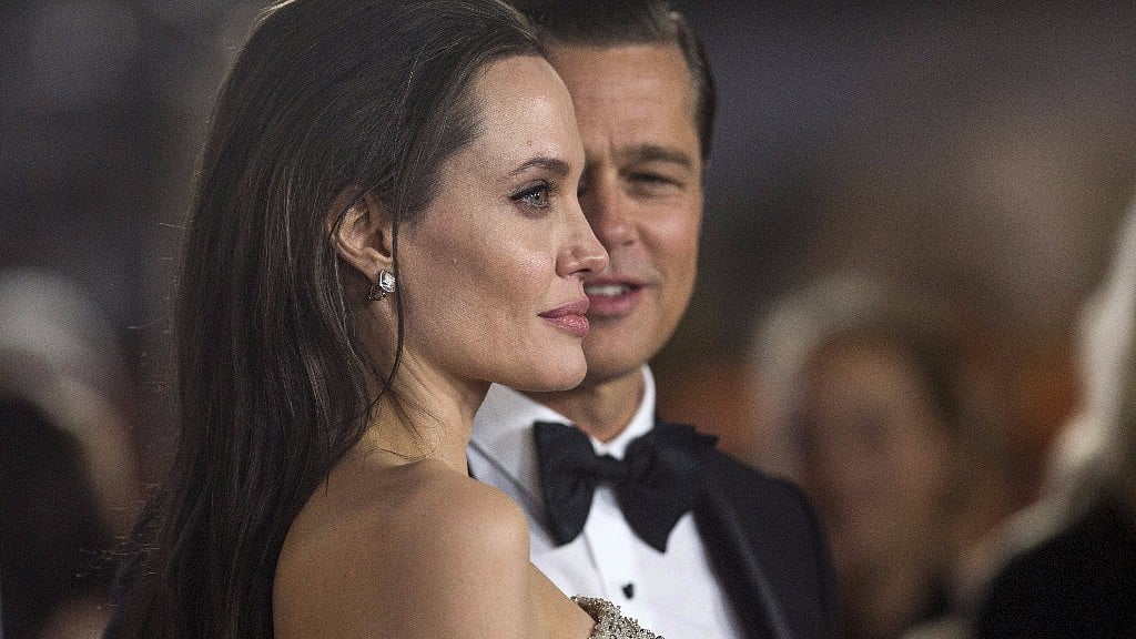 Angelina Jolie and Brad Pitt in happier times. (Photo: Reuters)