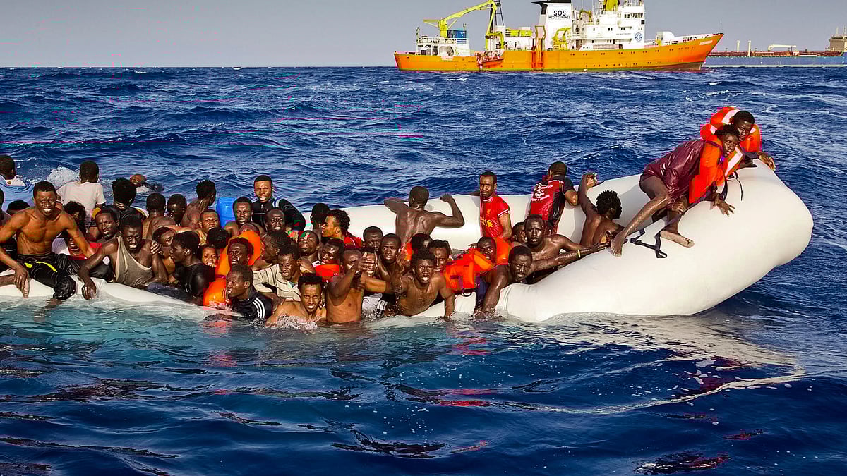 More and more people have been trying to cross to Italy from the African coastline over the summer months, particularly from Libya. (Photo: AP)