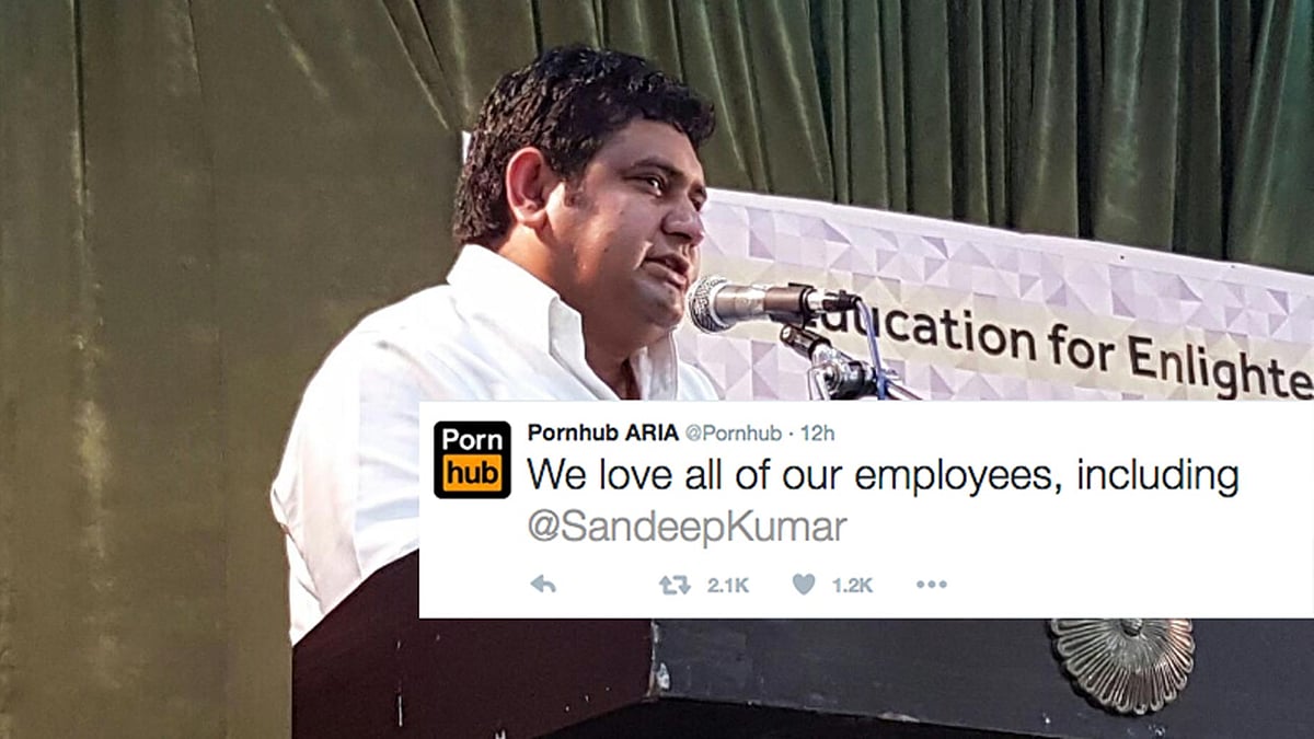 AAP Minister trolled for the leaked video. (Photo Courtesy: Twitter/@SandeepKumar)