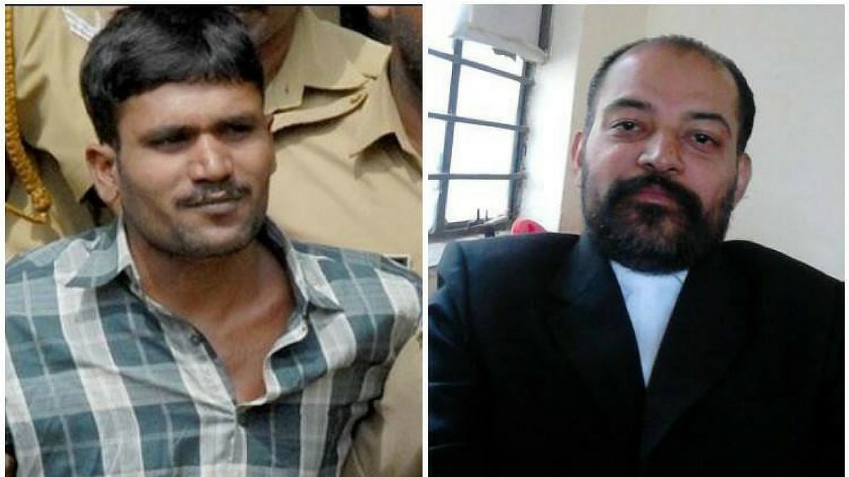 

Aloor (R) also represented Govindachamy (L) in the SC, part of a team of four lawyers that got his sentence commuted from a death sentence to seven years’ imprisonment. (Photo: Altered by <b>The Quint</b>)