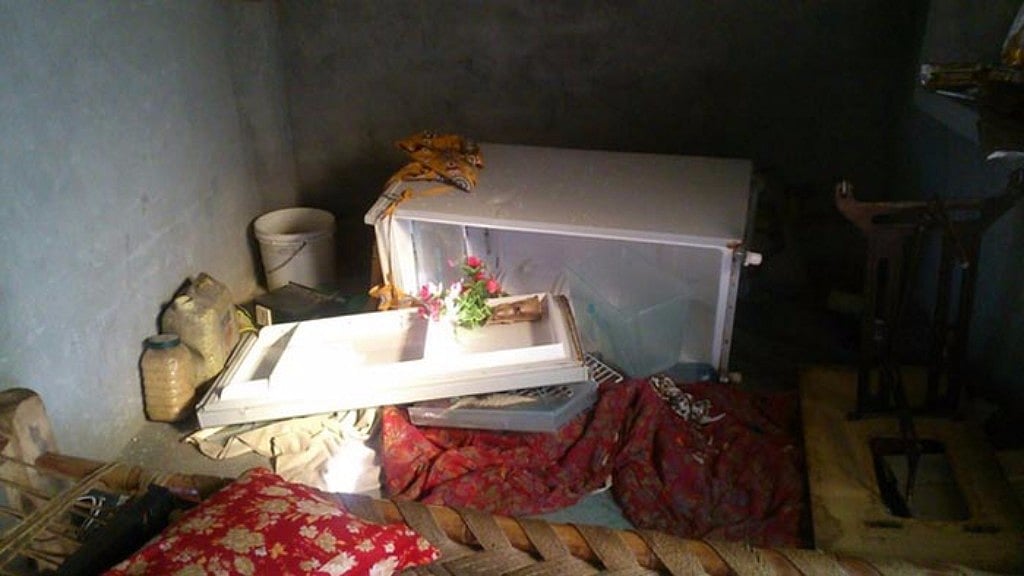 Inside Mohammad Akhlaq’s house in Bisahara, Dadri. (Photo: <b>The Quint</b>)