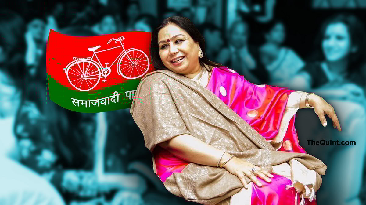 Anita Singh is principal secretary to the Chief Minister, a post she also held during Mulayam Singh’s government from 2003 to 2007. (Photo: Manav Misra/Altered by <b>The Quint</b>)