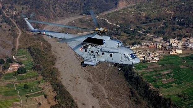The helicopter was taking part in a drill with the Kumaon Regiment. Image used for representation. (Photo: Twitter/<a href="https://twitter.com/spati2012/status/788653797514080256">MODIfied</a>)