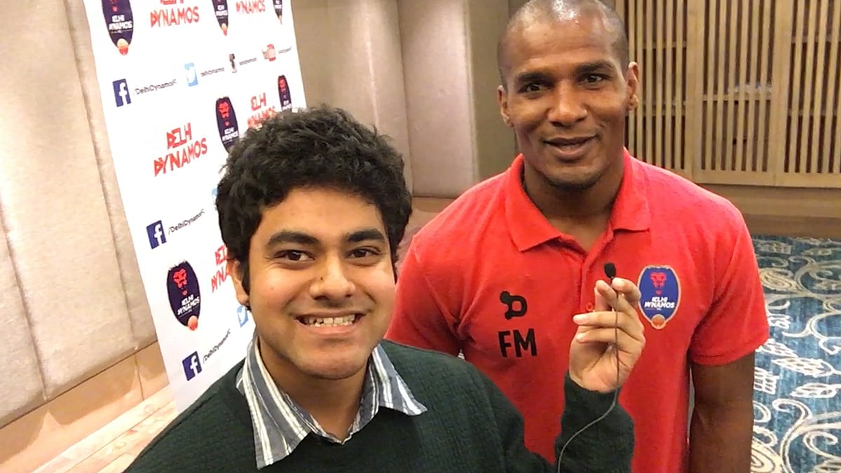 Florent Malouda speaks to <b>The Quint</b>. (Photo: <b>The Quint</b>)