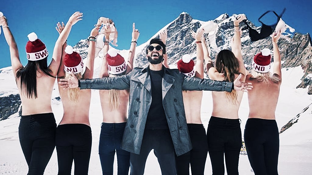 Ranveer Singh just became the brand ambassador for Switzerland Tourism. (Photo courtesy: <a href="https://www.instagram.com/p/BJKv8tgAeuQ/?taken-by=ranveersingh&amp;hl=en">Instagram/@ranveersingh</a>)