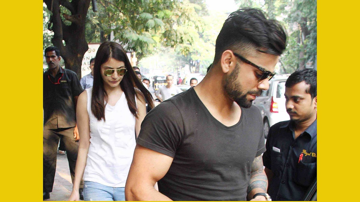 Virat Kohli and Anushka Sharma will be seen at Yuvraj and Hazel’s wedding on 30 November. (Photo: Yogen Shah)