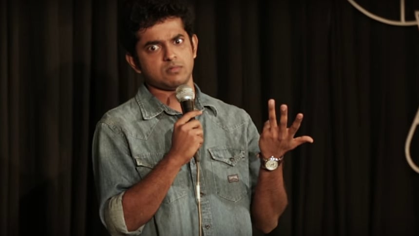 

“Taking a shit and riding a horse at the same time,” is how Naveen Richard sums up the experience. (Photo Courtesy: YouTube/<a href="https://www.youtube.com/channel/UCQzQX6VepWbALtxWuAFJ1Zw">Them Boxer Shorts</a>)