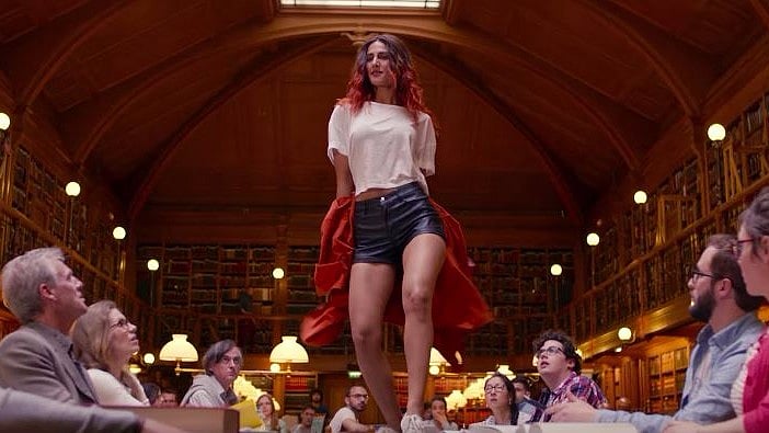 Vaani Kapoor in a scene from <i>Ude Dil Befikre</i>, from Aditya Chopra’s <i>Befikre.</i> (Photo Courtesy: YouTube Screenshot)