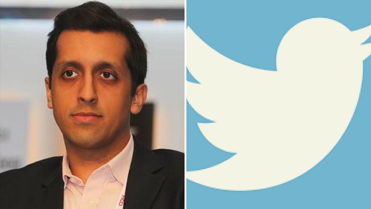 Former Twitter Asia-Pacific Vice President Rishi Jaitley. (Photo: Altered by <b>The Quint</b>)