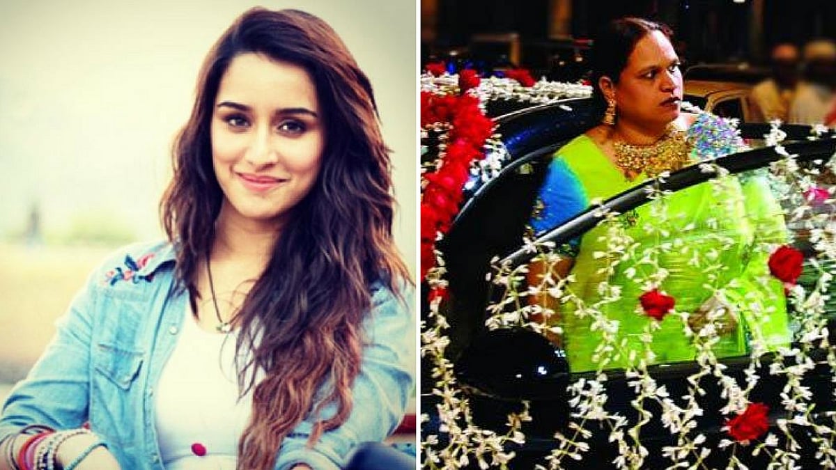Shraddha Kapoor (L) and Dawood Ibrahim’s sister Haseena Parkar. (Photo: Altered by <b>The Quint</b>)