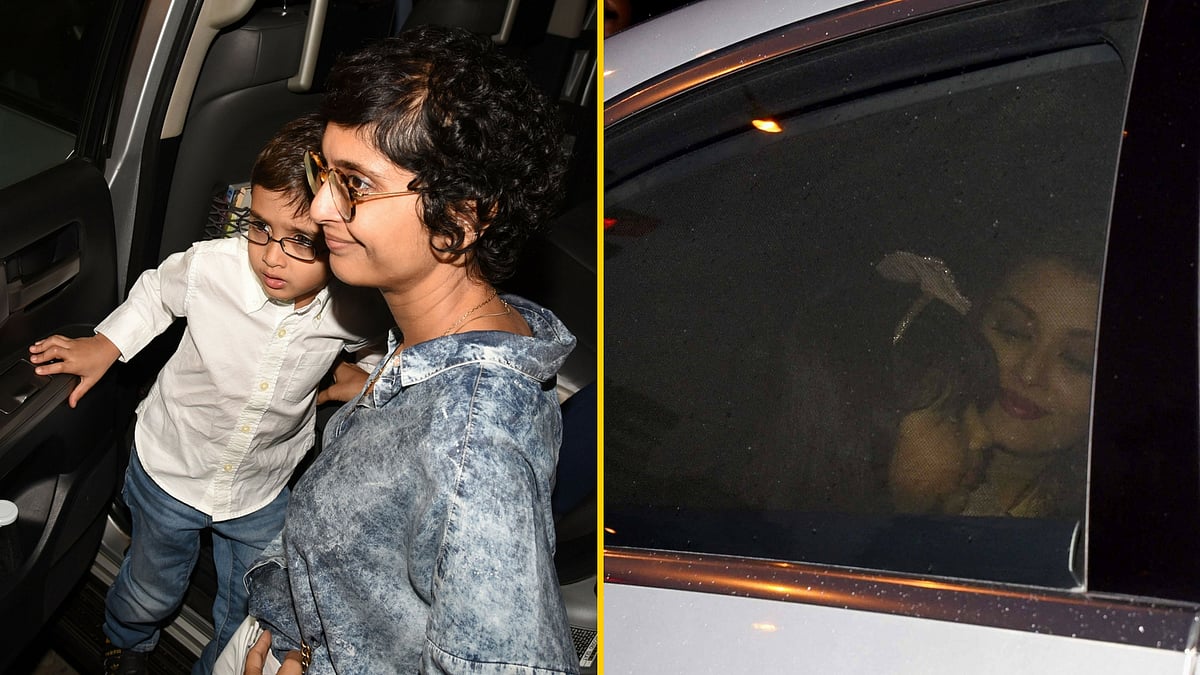 Guests arrive at Aishwarya Rai Bachchan’s daughter Aaradhya’s birthday party. (Photo: Yogen Shah)