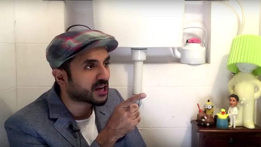 Das says that the supporters of political leaders or parties should do away with their sense of entitlement. (Photo Courtesy: YouTube screengrab/<a href="https://www.youtube.com/watch?v=Fx2xFI5TYpw">Vir Das</a>)