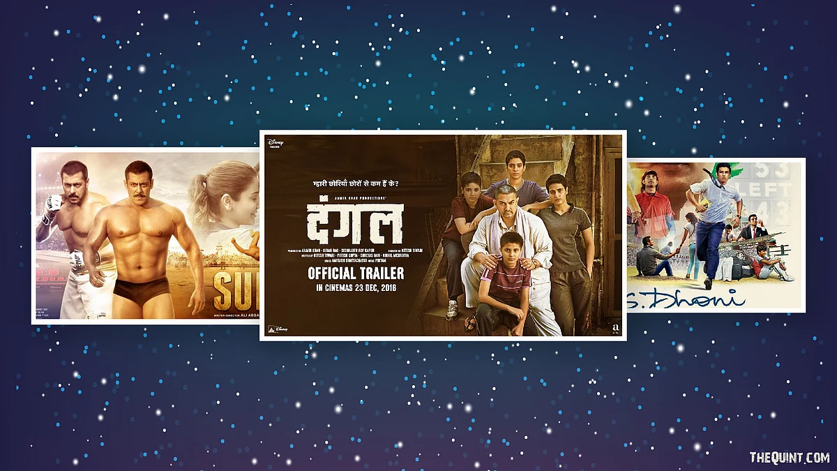 <i>Dangal</i> and <i>Sultan</i> were neck-and-neck in terms of the earnings made over the opening weekend. (Photo: Harsh Sahani/<b>The Quint</b>)