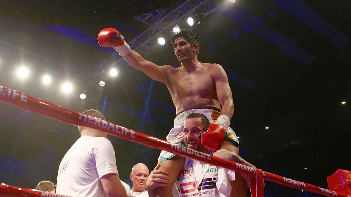 Vijender Singh. (Photo: IANS)