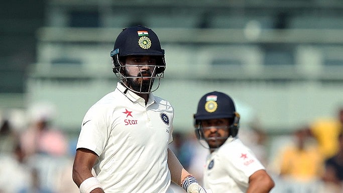KL Rahul got out at 199. (Photo: BCCI)