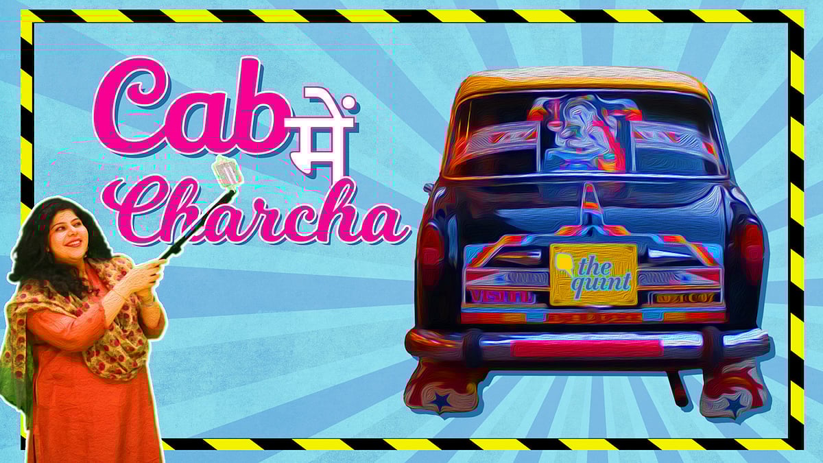Cab Mein Charcha with RJ Stutee. (Photo: <b>The Quint</b>/Puneet Bhatia)