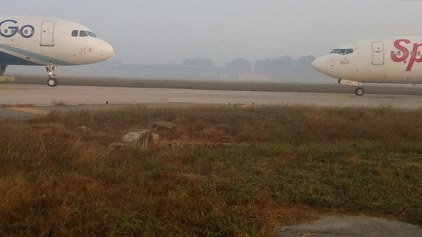 Both IndiGo and SpiceJet have issued statements about the issue. (Photo: Twitter/ <a href="https://twitter.com/ANI_news">@ANI_news</a>)