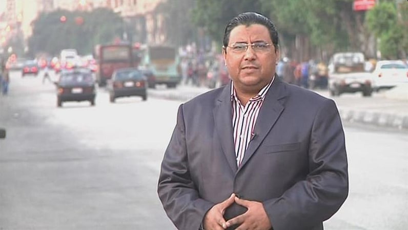 Mahmoud Hussain has been detained on charges of disturbing public security and spreading false news. (Photo Courtesy: Twitter/<a href="https://twitter.com/AJEnglish">@AJEnglish</a>)