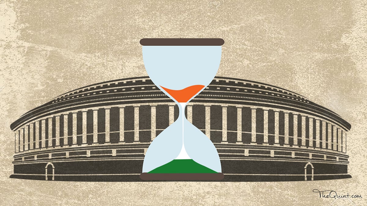 Disruptions undermine integrity of the Parliament, an important pillar of democracy. (Photo: Rhythum Seth/ <b>The Quint</b>)