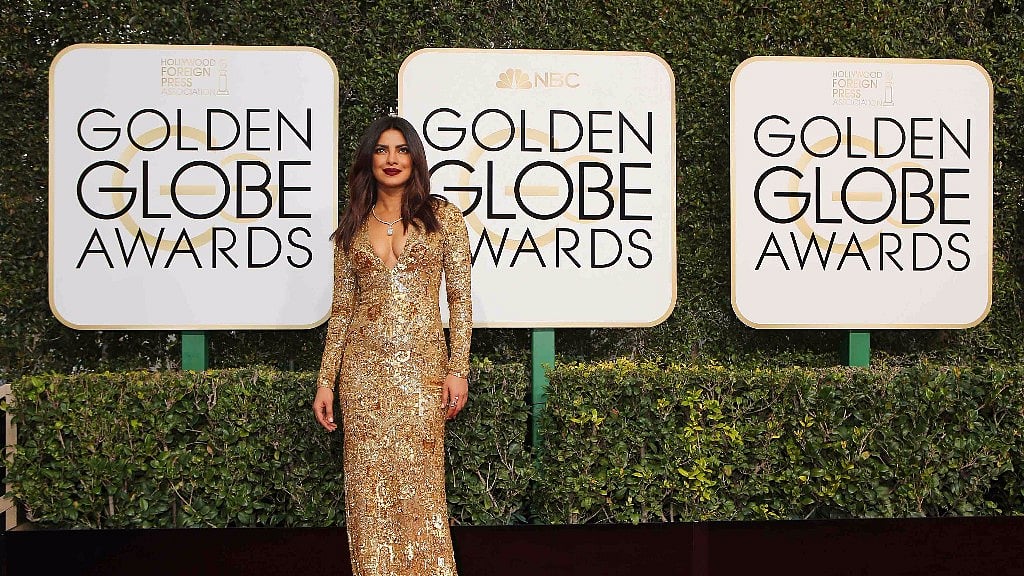 Priyanka Chopra at the 74th Golden Globes. (Photo: Reuters) 
