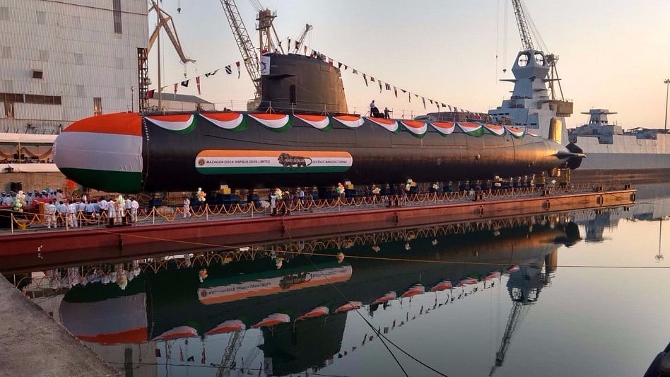 INS Khanderi (Photo Courtesy: Twitter/@indiannavy)