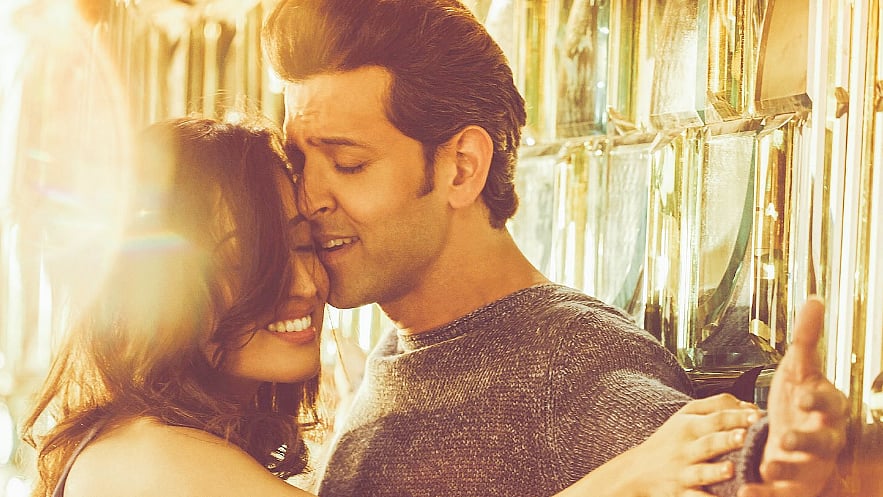Hrithik Roshan and Yami Gautam in <i>Kaabil. </i>