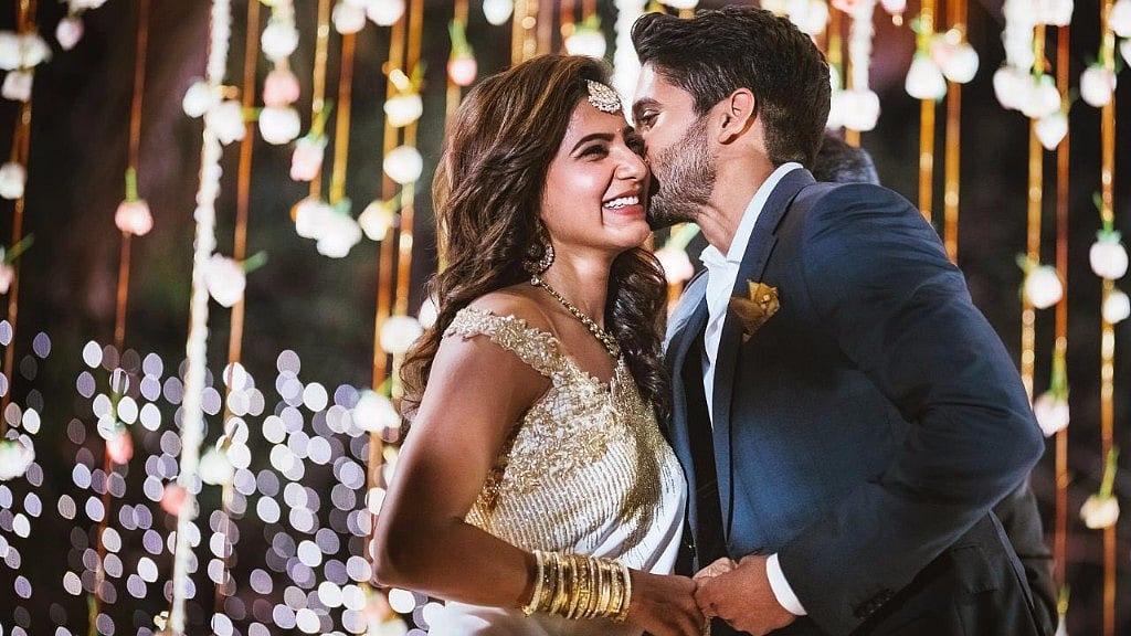 The big fat Telugu filmi engagement. (Photo courtesy: Twitter)