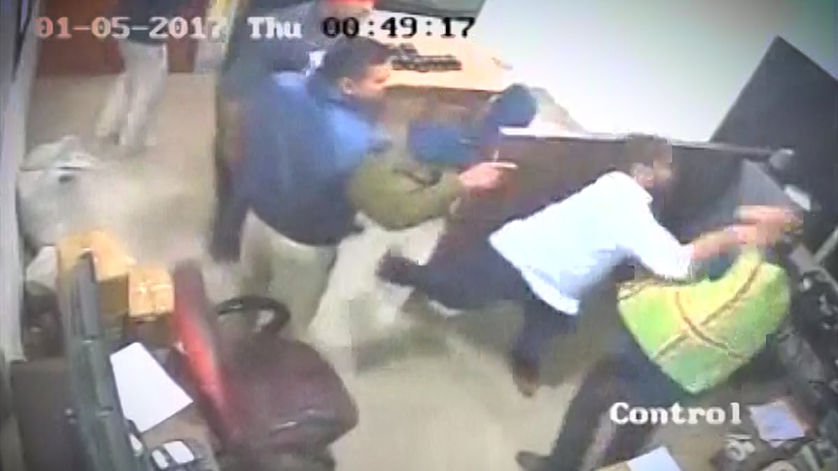 The incident  occurred at the Kherki Daula toll plaza on the Delhi-Gurugram Expressway (Photo: <b>The Quint</b>)