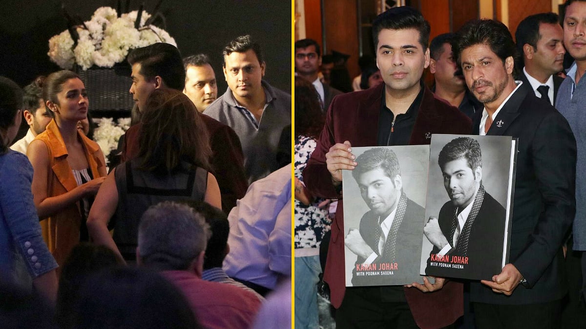 Karan Johar launches his book An Unsuitable Boy. (Photo: Yogen Shah)
