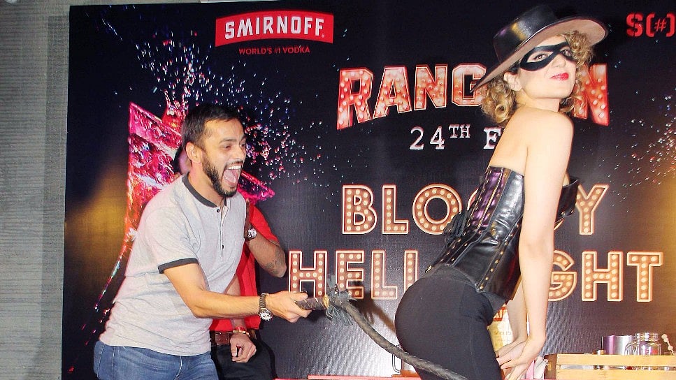 Kangana Ranaut promotes <i>Rangoon</i>. (Photo: Yogen Shah)