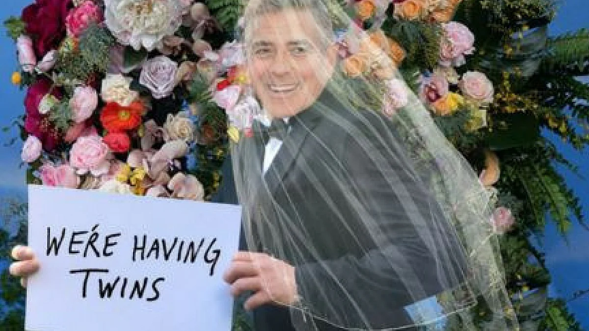 George Clooney is going to be a dad! (Photo Courtesy: Twitter)