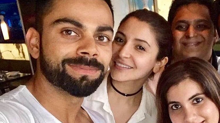 Power couple Virat Kohli and Anushka Sharma on a lunch date (Photo: Instagram/<a href="https://www.instagram.com/rohan.pate/">Rohan Pate</a>)
