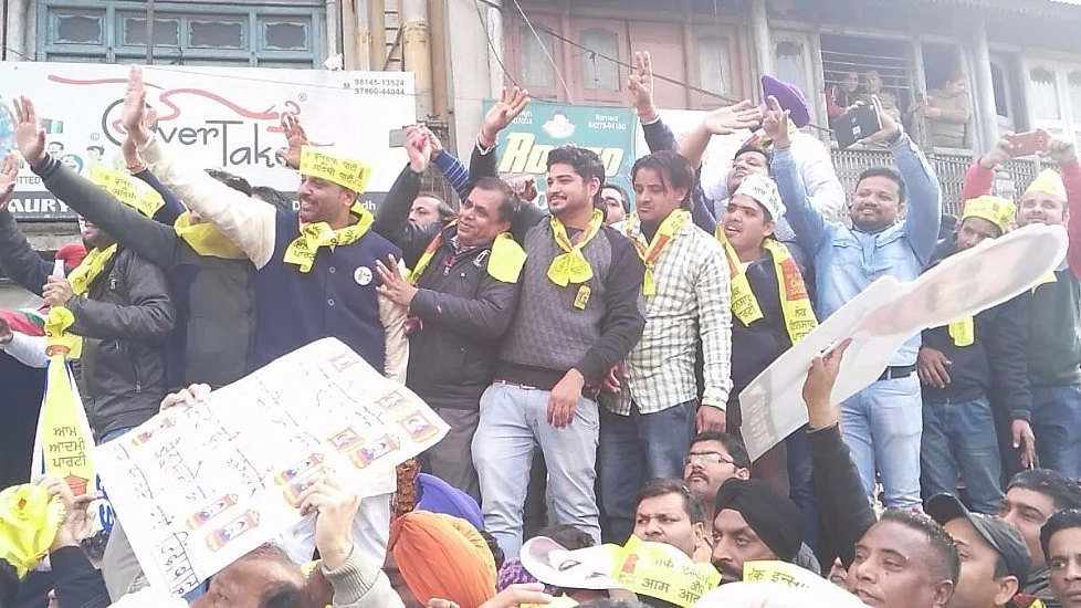 (Photo Courtesy: <a href="https://twitter.com/AAPPunjab2017/status/827087576393670656">Twitter/AAPPunjab2017</a>)