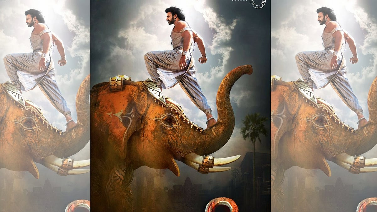 Prabhas in the poster for <i>Baahubali 2.</i> (Photo Courtesy: <a href="https://twitter.com/BaahubaliMovie/status/835004822415888384">Twitter/BaahubaliMovie</a>)