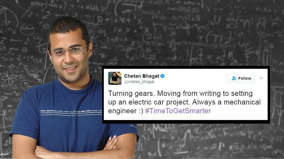 

 Chetan Bhagat (Photo: The Quint) 