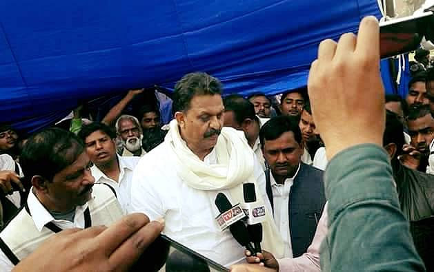 BSP’s Mukhtar Ansari, elected from Mau, has 16 criminal cases against him, including five charges of murder. (Photo: Facebook/<a href="https://www.facebook.com/pg/MLA.MukhtarAnsari/photos/?ref=page_internal">Mukhtar Ansari MLA</a>)