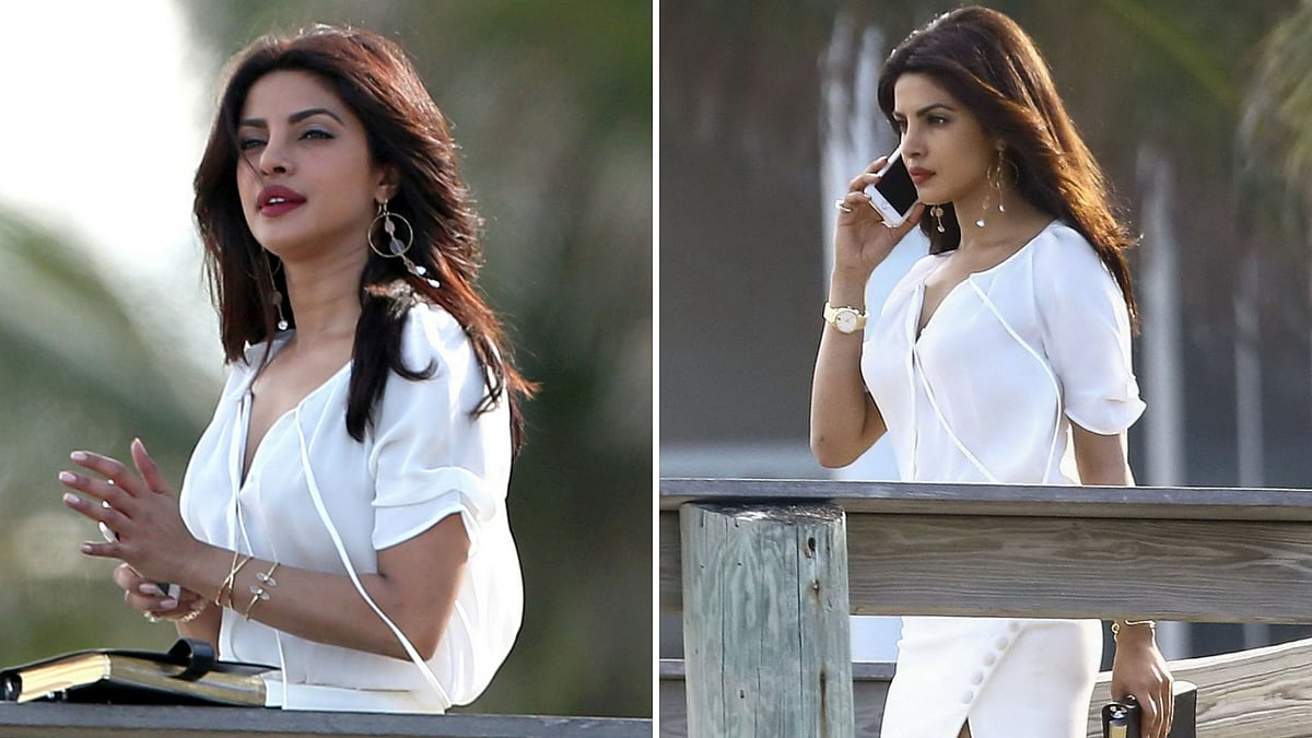 Priyanka Chopra in <i>Baywatch</i>. (Photo courtesy: Twitter)