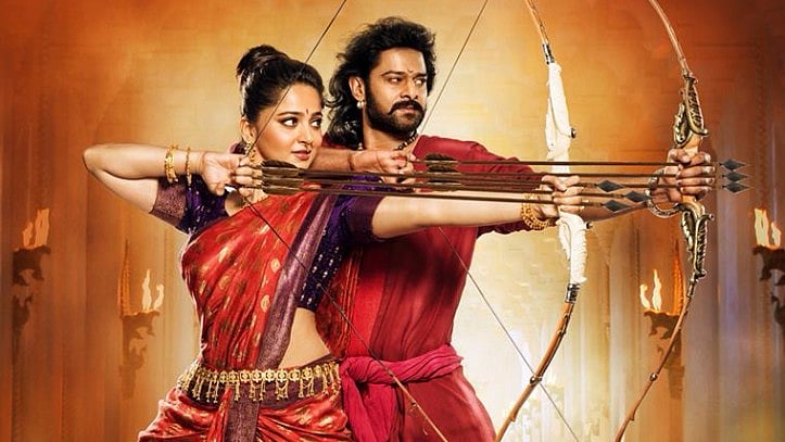 Anushka Shetty and Prabhas in <i>Baahubali 2. </i>(Photo courtesy: Twitter)