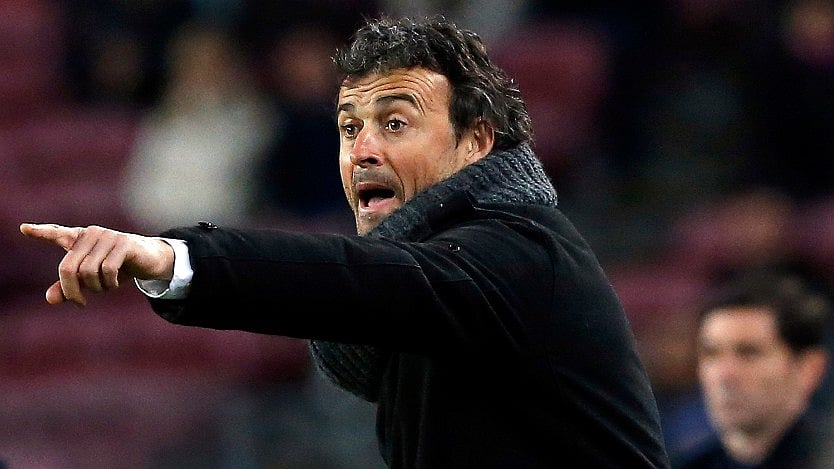 Luis Enrique. (Photo: Reuters)