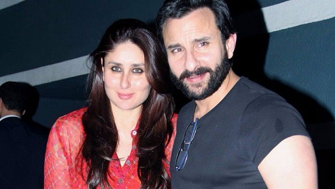 Kareena Kapoor Khan and Saif Ali Khan (Photo courtesy: Twitter/KareenaOnline)