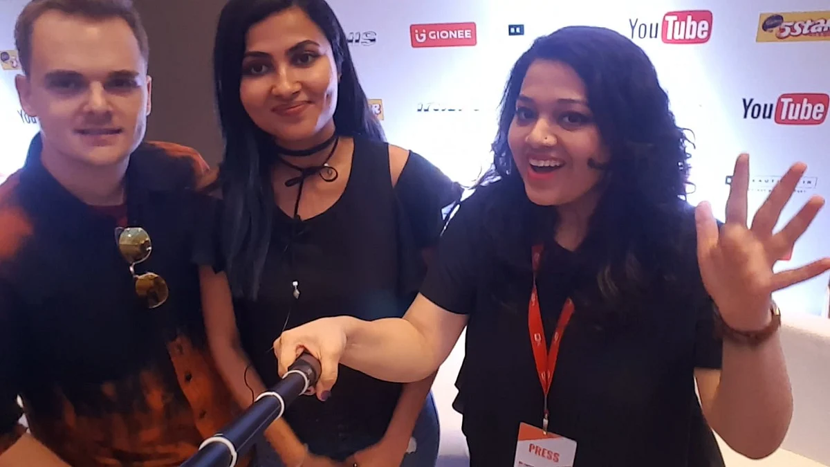 Shankar Tucker, Vidya Vox and Almas Khateeb. (Photo: The Quint)