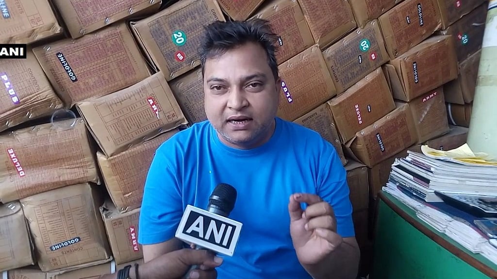 BSP’s Bazmi Siddiqui. (Photo Courtesy: ANI)