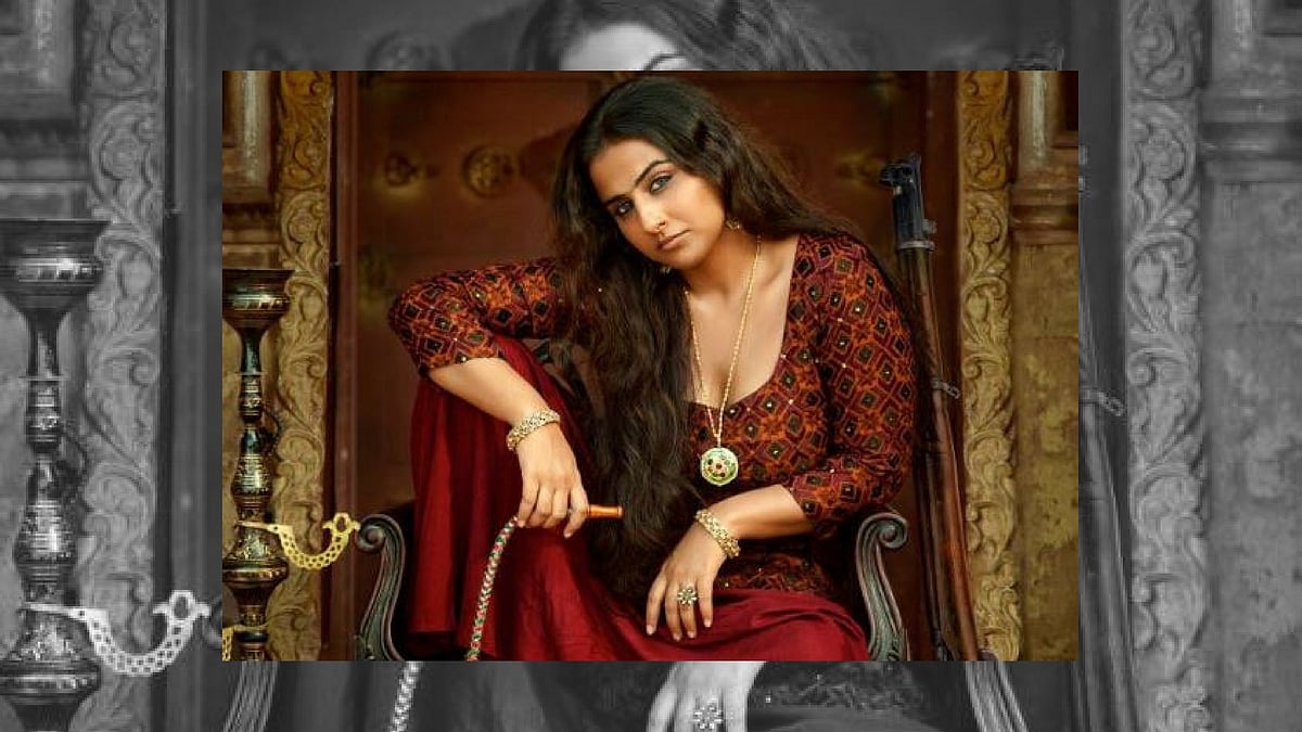Vidya Balan in the first look of <i>Begum Jaan</i>. (Photo courtesy: Twitter)