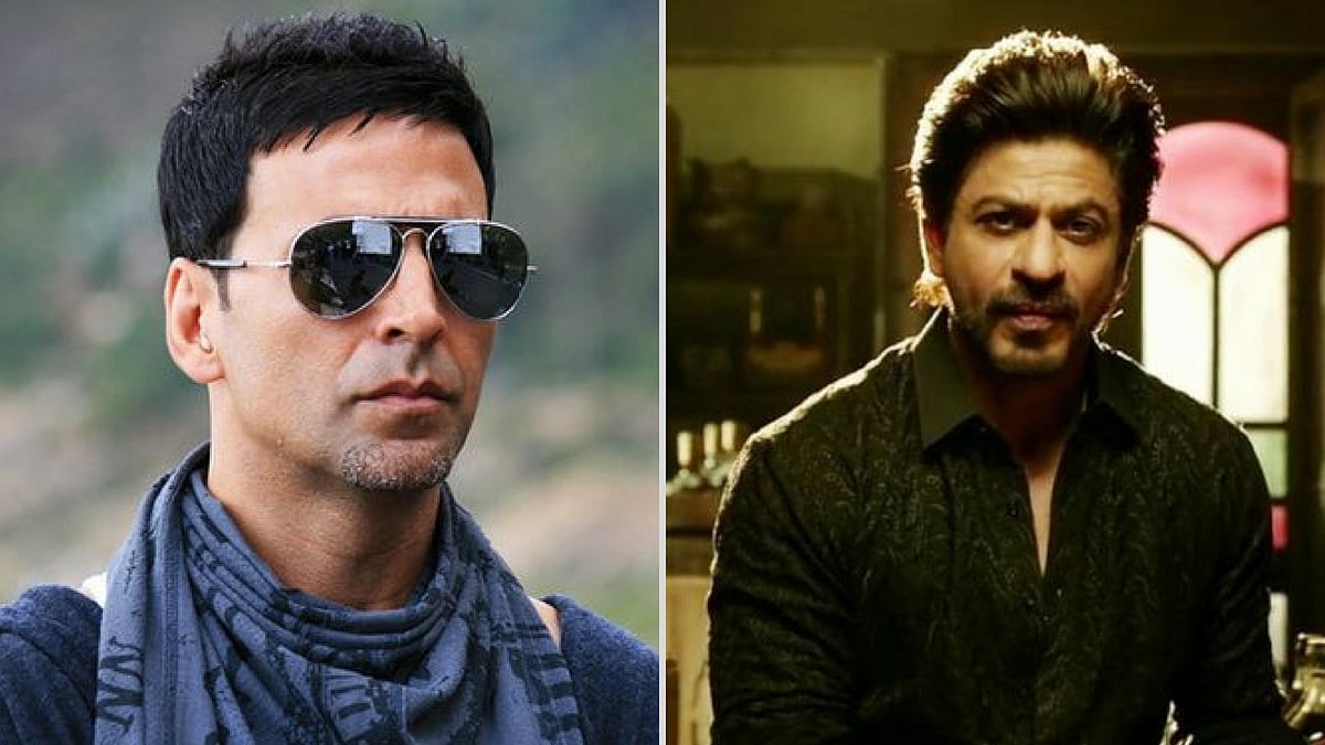 

Akshay versus SRK at the box-office. (Photo courtesy: Twitter)