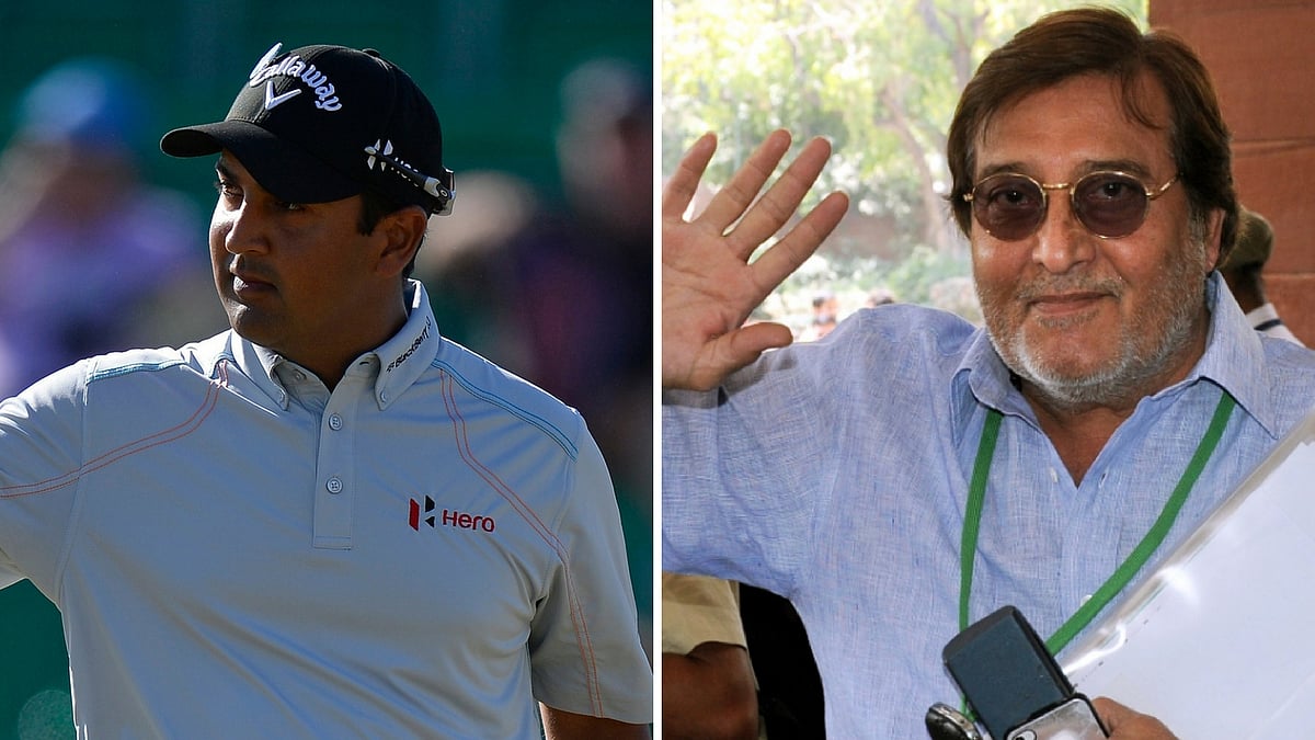 Shiv Kapur (L) and Vinod Khanna (R). (Photo: Reuters/Twitter)