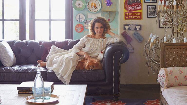 Kangana Ranaut welcomes you to her home. (Photo Courtesy: Architectural Digest)